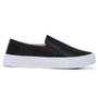Imagem de Tênis Slip On Casual Feminino Glitter Elástico Calce Fácil Elegante Confortável Dia a Dia