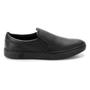 Imagem de Tênis Slip On Couro Kildare Masculino - Preto