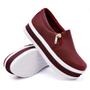Imagem de Tênis Slip On Dk Shoes com Ziper Detalhe em Listra e Sola Borracha Robusta