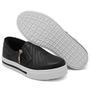 Imagem de Tênis Slip On Dk Shoes com Ziper Lateral Detalhe em Costura e Sola com Listra