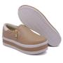 Imagem de Tênis Slip On Dk Shoes Zíper Sola Borracha Robusta com Detalhe em Listra