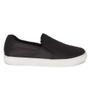 Imagem de Tênis Slip On Feminino Bottero Couro Casual Preto