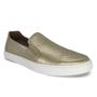 Imagem de Tênis Slip On Feminino Bottero Couro Metalizado Dourado