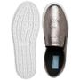 Imagem de Tênis Slip On Feminino Couro Craquele Ouro Velho