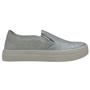 Imagem de Tenis Slip On Feminino Da Quiz Brilhante Sola Plataforma
