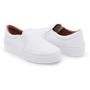 Imagem de Tênis Slip On Feminino Liso Conforto Casual Dia a Dia