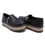 Imagem de Tênis Slip On Feminino Moda Casual Zíper Calce Fácil e Sola Borracha Robusta Conforto