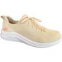 Imagem de Tênis Slip On Feminino Ultra Flex 2.0 Stretch Fit 896247 Skechers Creme