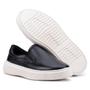 Imagem de Tênis Slip On Iate Estilo Shoes Masculino Couro Confortável Calce Fácil