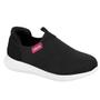 Imagem de Tenis Slip On Infantil Menina Molekinha - Preto/ Branco