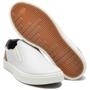 Imagem de Tênis Slip On Liso Basico Amanda Block com Elastico e Sola Borracha Costurada