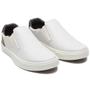 Imagem de Tênis Slip On Liso Basico Amanda Block com Elastico e Sola Borracha Costurada