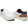Imagem de Tênis Slip On Liso Basico Amanda Block com Elastico e Sola Borracha Costurada