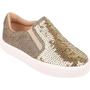 Imagem de Tênis Slip-on Pekilili Infantil Fácil Calce Brilho Glitter 011123 OURO/LIGHT 21