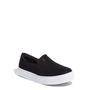 Imagem de Tênis Slip On Suede Preto Sola Baixa Santa Lola