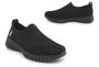 Imagem de Tenis Slip On Tricot Ae2208 Preto Usaflex