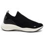 Imagem de Tênis Slip On Usaflex Tricot Casual Feminino - Preto