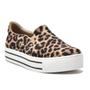 Imagem de Tênis Slip On Via Marte Animal Print Bege 010-009-04