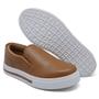 Imagem de Tenis Slip On Yoyo Store Liso com Elasticos e Sola Alta Reta Detalhe Listra