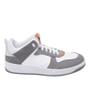 Imagem de Tenis Sneaker Feminino Streetwear Couro Legitimo Cano Alto