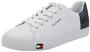 Imagem de Tênis Tommy Hilfiger Laddin Feminino Branco - Tamanho 6M US