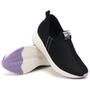 Imagem de Tênis Usaflex Slip On Elastano Fácil Calce Feminino AL2301002