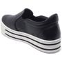 Imagem de Tênis Via Marte 2311808 Plataforma Mocassim Slip On Flatform