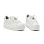 Imagem de Tênis Via Marte Casual Com Pingente Flatform 049-002 Branco