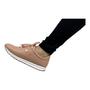 Imagem de Tênis Via Uno 701001 Cadarço Casual Chunky Flatform Jogging Feminino