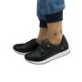 Imagem de Tênis Via Uno 701015 Sem Cadarço Chunky Flatform Jogging Feminino