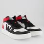Imagem de Tênis West Coast WC 101 High Preto e Vermelho