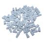 Imagem de Terminal Conector De Torção 2X1,0Mm² Cinza Com 50 Peças