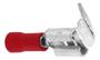 Imagem de Terminal Hermafrodita Macho Fêmea 0,5 A 1,5mm Vermelho 20un