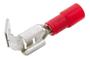 Imagem de Terminal Hermafrodita Macho Fêmea 0,5 A 1,5mm Vermelho 20un