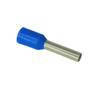 Imagem de Terminal Ilhós Azul 2,5mm Tubular Pré Isolado Kit Com 100 Un Conector Elétrico Simples Resistente Tubolar Ilhos
