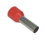 Imagem de Terminal Ilhos Tubular isolado 10MM² vermelho Cobre Eletrolítico com Capa Plástica