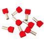 Imagem de Terminal Ilhós Tubular Pré Isolado Duplo 10mm Vermelho 100Pç 3201026