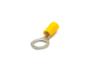 Imagem de Terminal Olhal Isolado 12-10 AWG M10 - 3/8" 2,6 á 6mm² Amarelo - OL6206 - Eletro Service