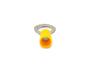 Imagem de Terminal Olhal Isolado 12-10 AWG M10 - 3/8" 2,6 á 6mm² Amarelo - OL6206 - Eletro Service