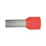 Imagem de Terminal Pre-Isol Ilhos Tub E35-16 Vermelho - Kit C/100 Unidades