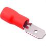 Imagem de Terminal Pre-Isol Macho 0,5-1,5 Vermelho Penzel - Kit C/100 Unidades