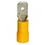 Imagem de Terminal Pré-Isolado Macho 4,0/6,0mm Amarelo-6 com 100 Unidades ROHDINA