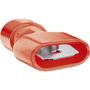 Imagem de Terminal. Sforplast Macho Totalmente Isolado Nylon 0,5 A 1,5Mm - Vermelho