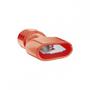 Imagem de Terminal. Sforplast Macho Totalmente Isolado Nylon 0,5 A 1,5Mm - Vermelho