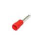 Imagem de Terminal Tipo Pino Isolado 8,00mm 22-16AWG Vermelho 100Pçs CRIMPER  PI2686