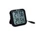 Imagem de Termo-Higro Digital Incoterm temp e umidade interna e externa preto - ref. T-thi-0020.00