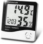 Imagem de Termo-higrômetro Digital Relógio Umidade E Temperatura Do Ar