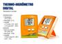 Imagem de Termo-higrometro infantil laranja -10+60c umidade 10% a 99% incoterm.