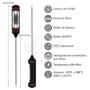 Imagem de Termômetro Culinário Cozinha Digital com Espeto Alimentos e Líquidos Mede -50ºC a +300ºC