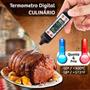 Imagem de Termometro Culinario Digital Pirometro Espeto De Alimento 